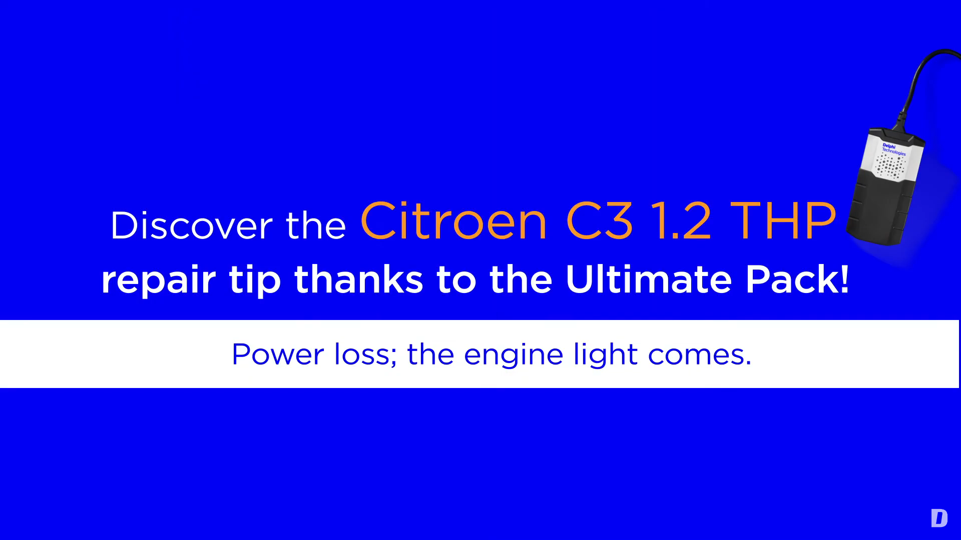 Luz del motor Citroën C3 | #DTmasterclass