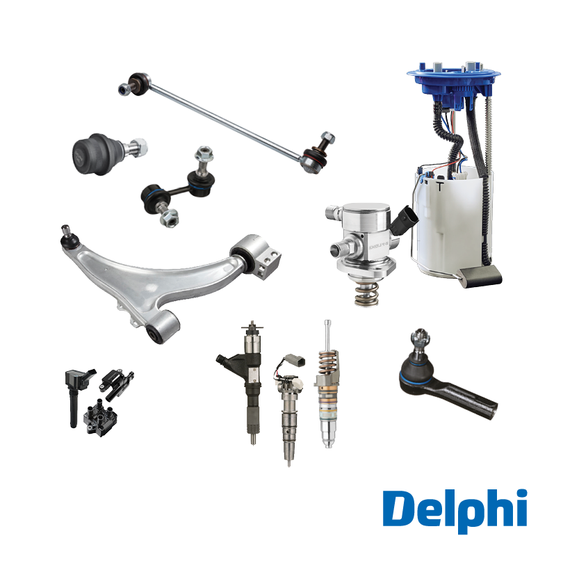 Delphi Parts Collage October 2023 Delphi Technologies