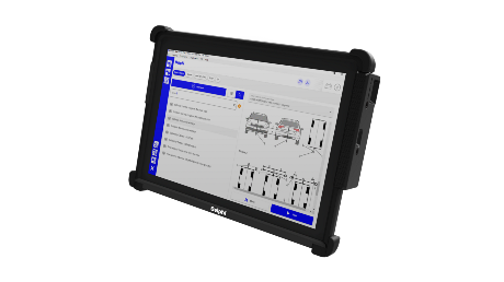 DS580E display WITHOUT shadow
