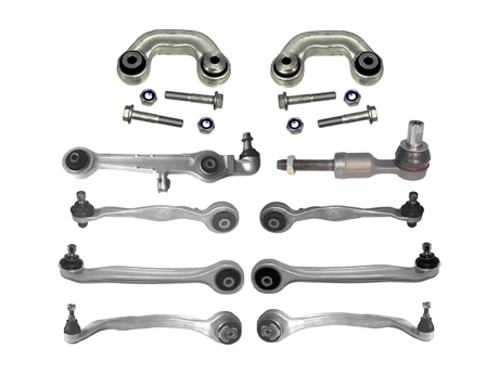 Part chassis v steering sway bar links and steering kits