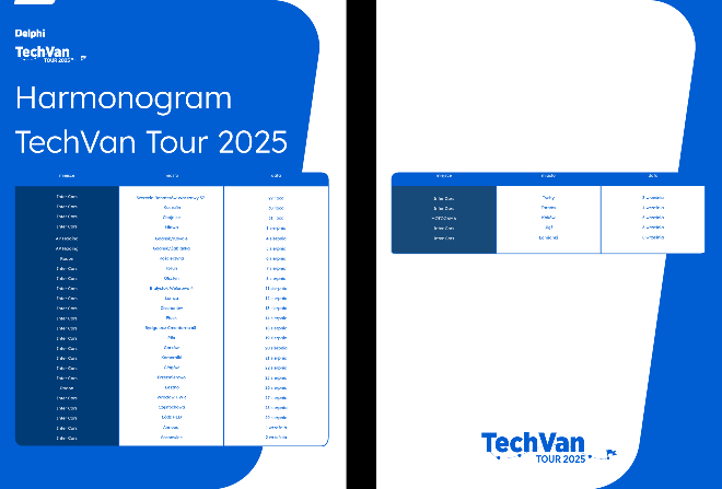 Delphi_TechVan Tour_harmonogram
