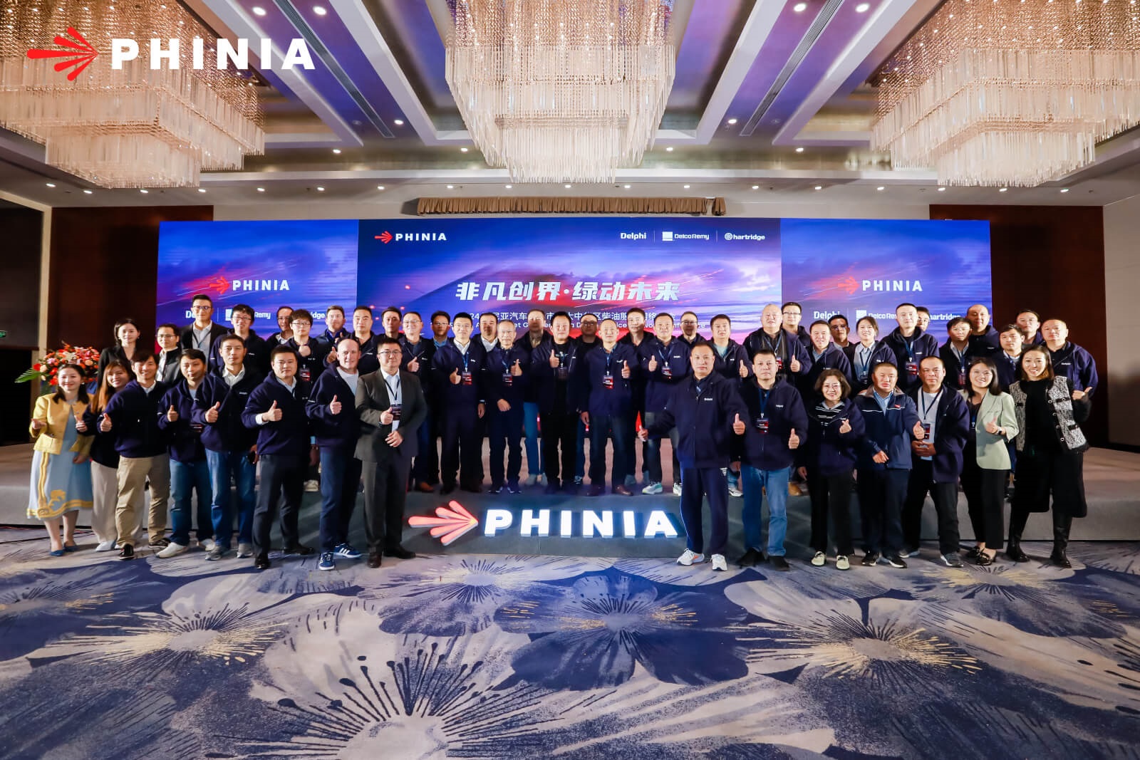 group photo diesel meeting
