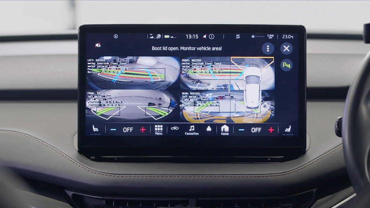 Calibrating 360 cameras on a Skoda Enyaq | Masters of Motion