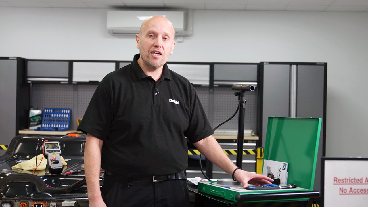 Pressure testing a KIA battery pack | Masters of Motion