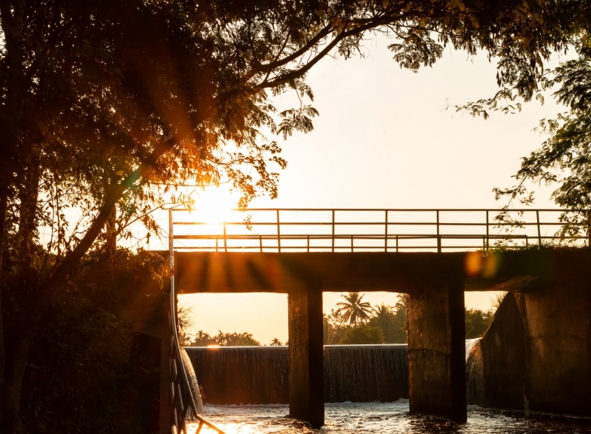 Water cleaning process